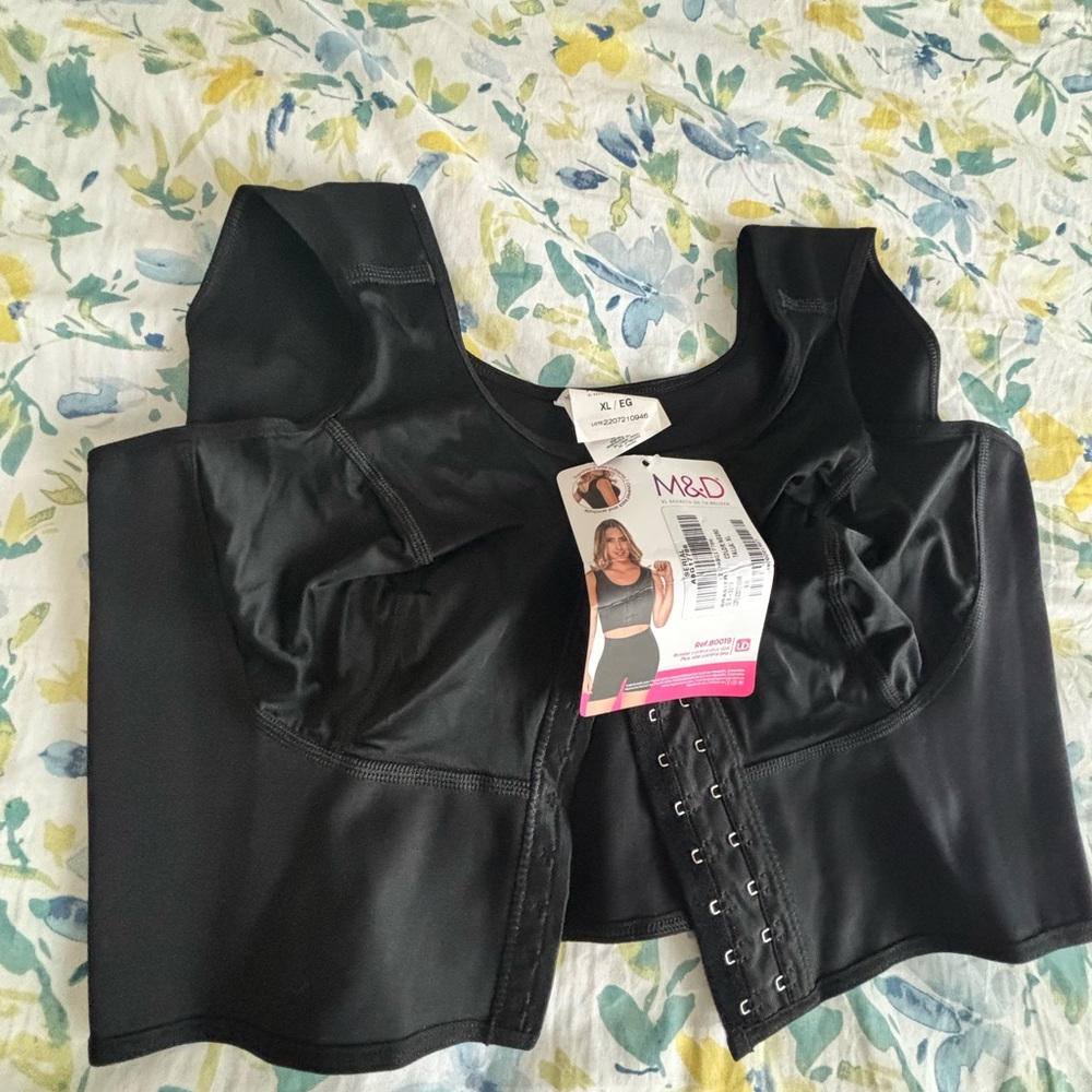 Women's Black Top MYD faja bra